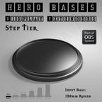 Hero Bases Display Extenders | Round and Ovals | Convert Gaming Bases to Display Bases & Plinths
