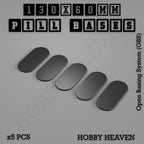 Pill Bases Range - 3d Print Full Range Tabletop Games