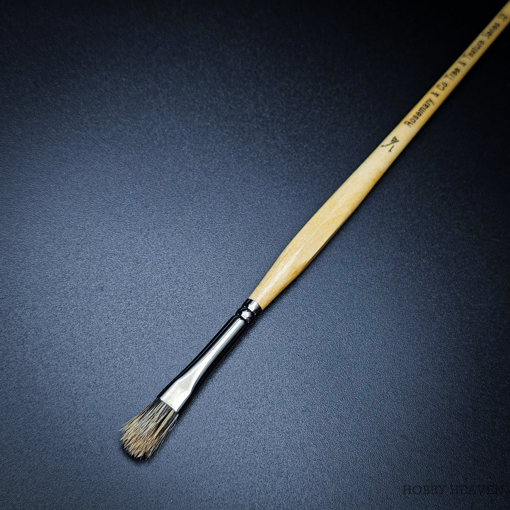 Rosemary & Co Series 32 badger tree & texture brush, size 1/4"