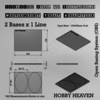 Oval to Rectangle Movement Tray Adapters