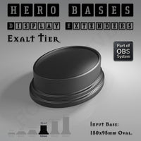 Hero Bases Display Extenders | Convert Gaming Bases to Display Bases & Plinths
