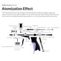 Gaahleri Swallowtail SD Side Feed Airbrush 0.28 / 0.5mm
