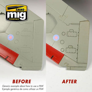 AMMO By MIG Storm Grey Panel Line Wash MIG1609 - Hobby Heaven