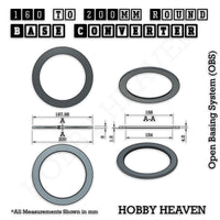 Round Bases Size Converters Round to Round 3d Print Full Range
