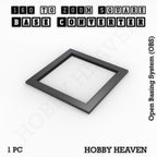 Square to Square Bases Size Converters 3d Print Full Range