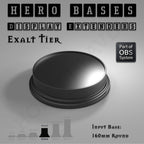 Hero Bases Display Extenders | Round and Ovals | Convert Gaming Bases to Display Bases & Plinths