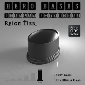 Hero Bases Display Extenders | Convert Gaming Bases to Display Bases & Plinths