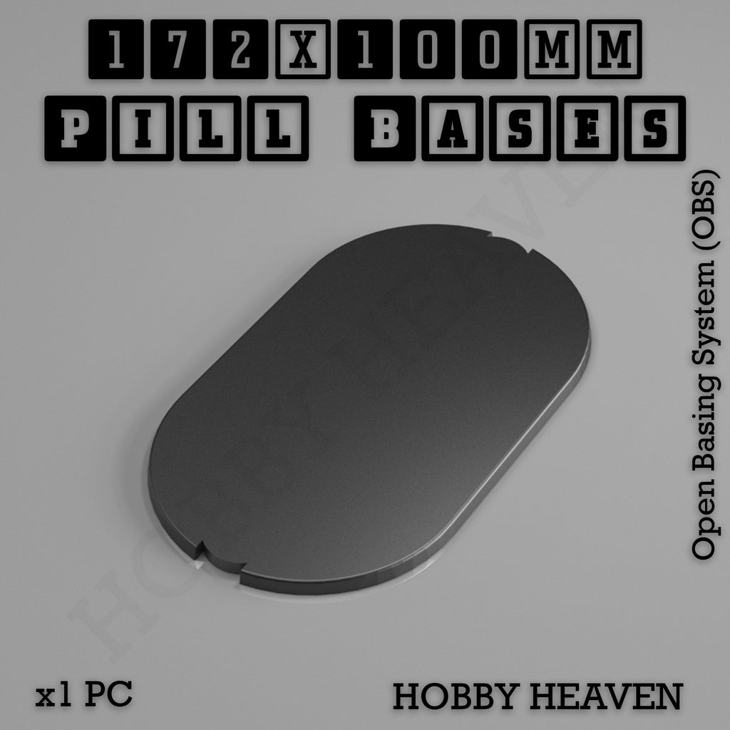 Pill Bases Range - 3d Print Full Range Tabletop Games