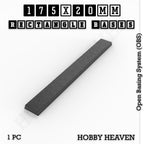 Rectangle Bases Range Sizes - 125x50mm to 200x175mm Large Sizes 3d Print Full Range Tabletop Games