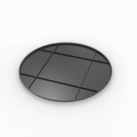 180mm Round Plain Black Plastic Bases 3d Print
