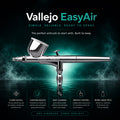 Vallejo EasyAir Airbrush 90003 Beginner Dual Action Gravity Feed 0.3mm