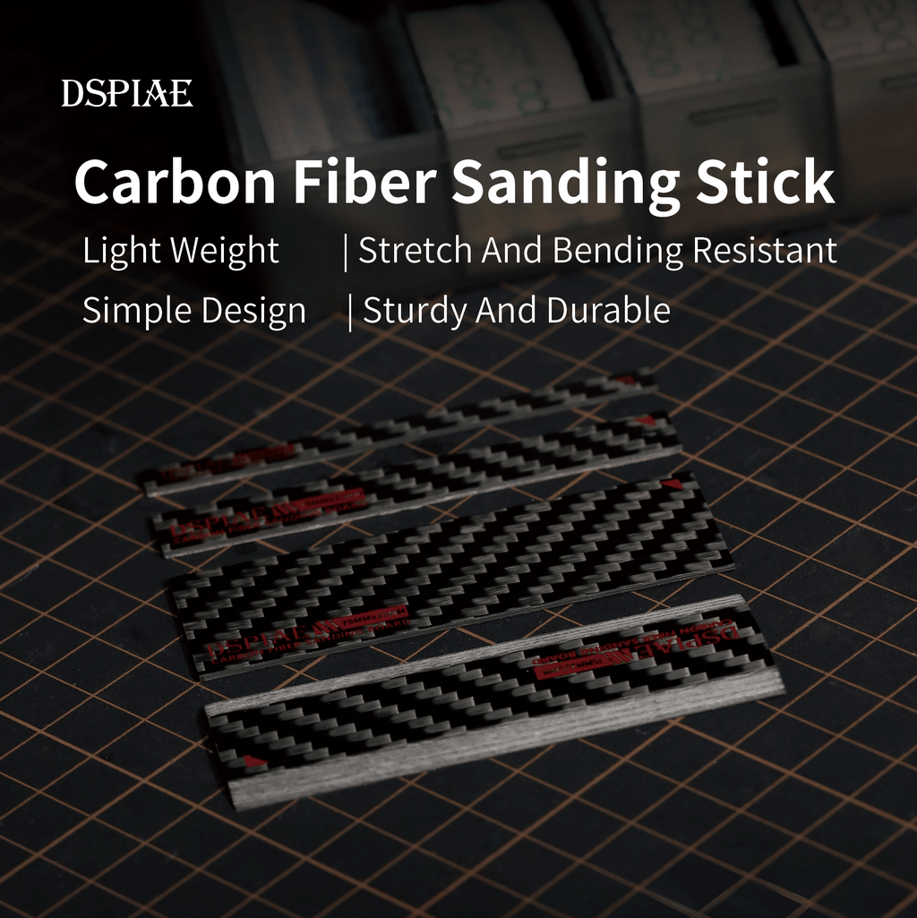 DSPIAE CB-10 Carbon Fibre Sanding Board 10mm