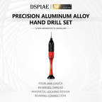 AT-SHD Master Series feature overview: 4-jaw chuck, magnetic lock, bearing, knurled grip