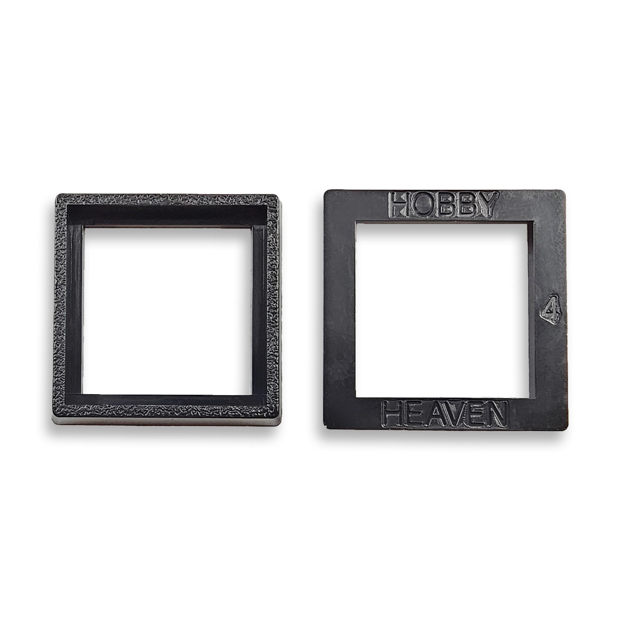 25–30mm Square Base Adapters | Injection Moulded | No Rebasing Required | Fits Popular Fantasy Miniatures