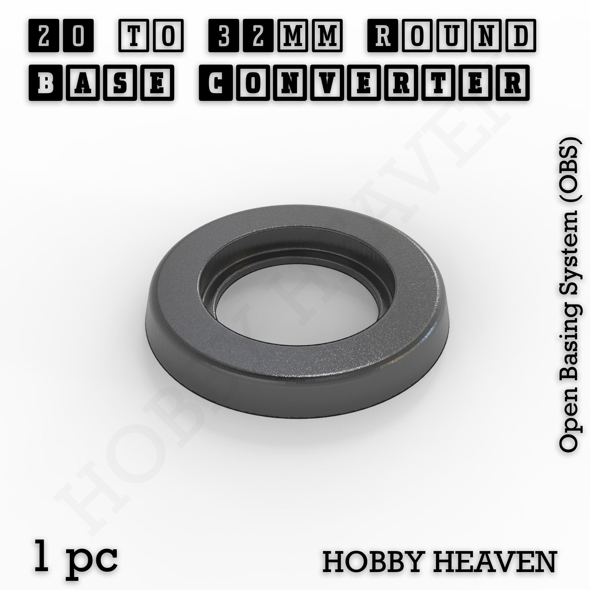 Round Bases Size Converters Round to Round 3d Print Full Range