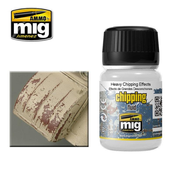 AMMO By MIG Heavy Chipping Effects (35mL) MIG2011 - Hobby Heaven