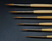 Rosemary & Co Red Sable Blend Designer Pointed Round Series 402
