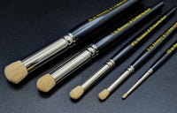 Rosemary & Co Model Dry Brush Set — Synthetic Domed
