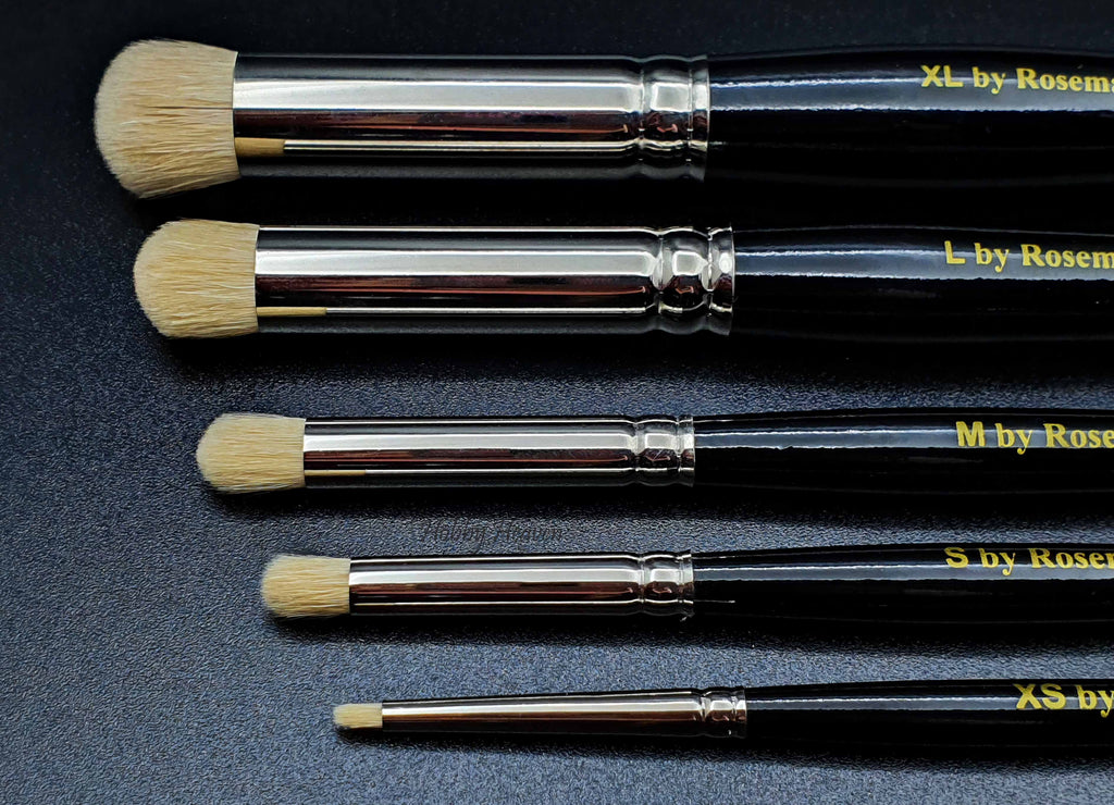 Rosemary & Co Model Dry Brush Set — Synthetic Domed