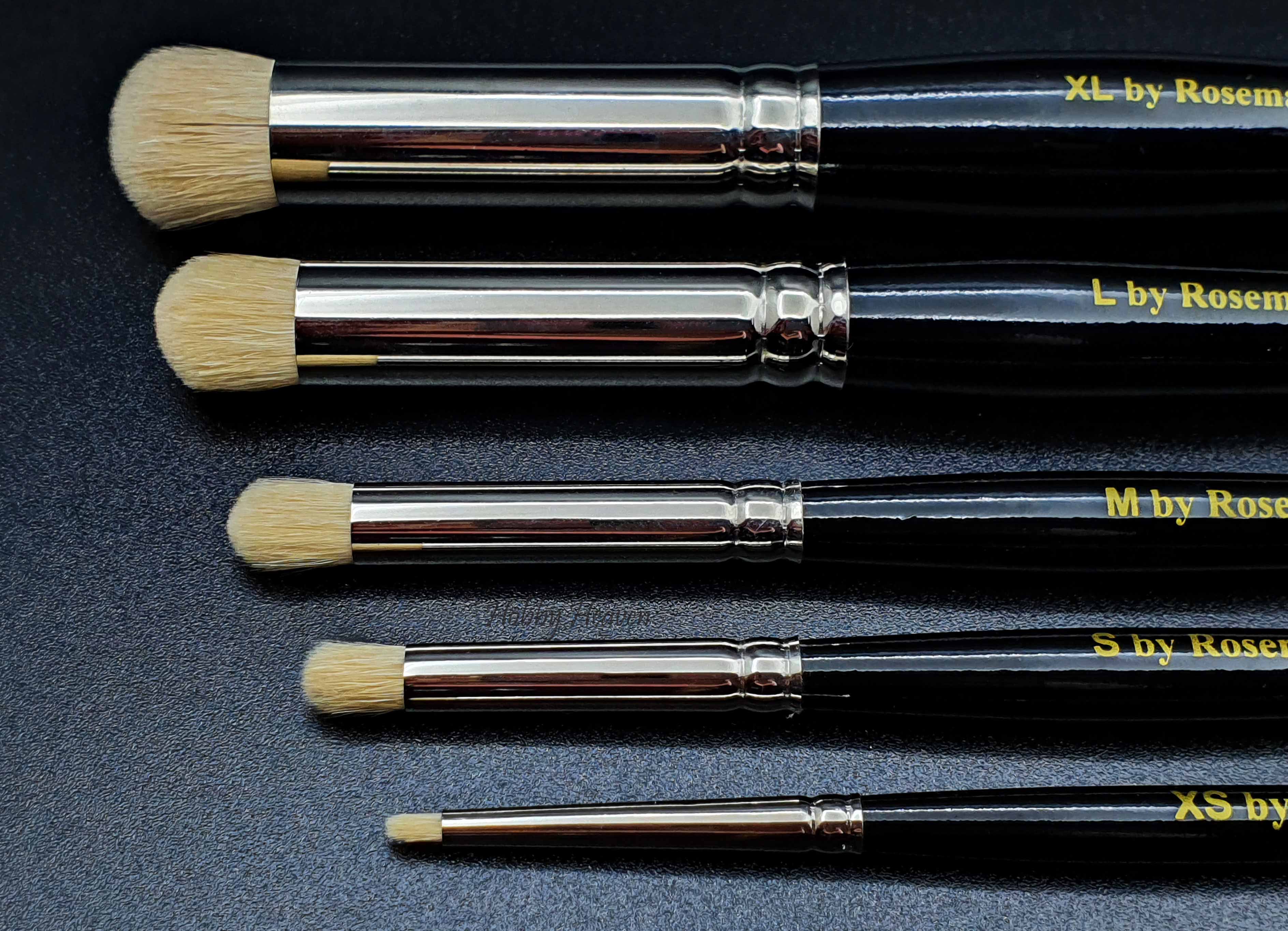 Rosemary & Co Model Dry Brush Set — Synthetic Domed