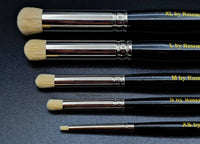 Rosemary & Co Model Dry Brush Set — Synthetic Domed
