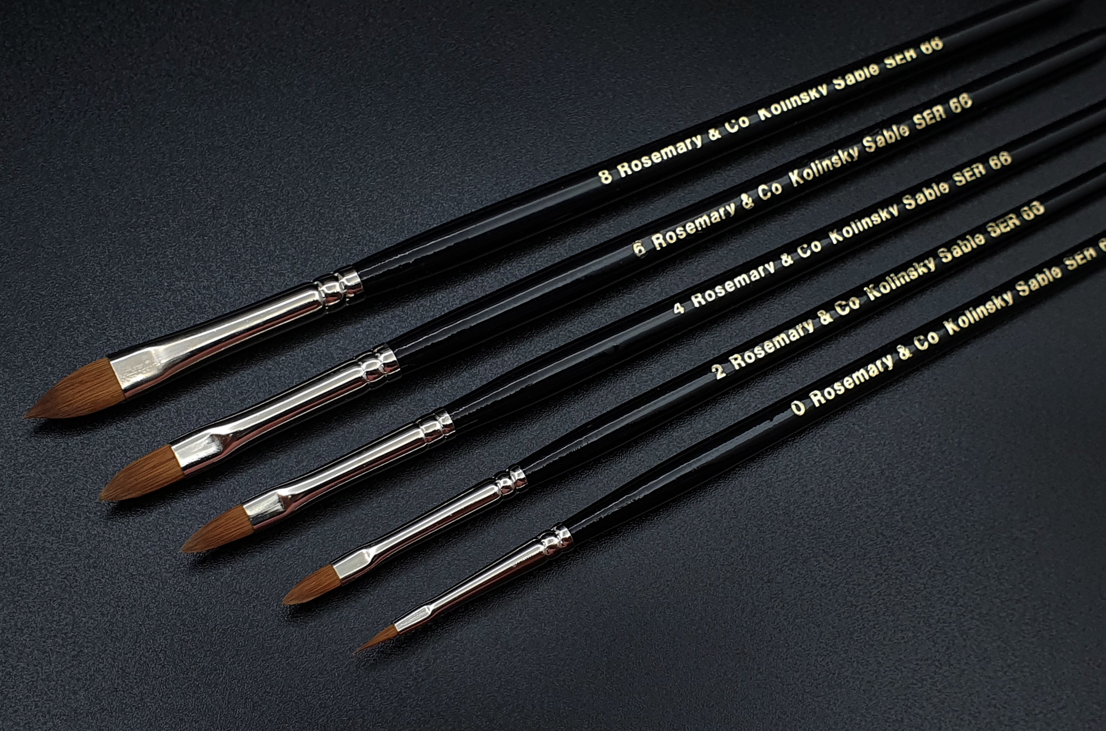 Rosemary & Co Series 66 — Kolinsky Sable Filbert