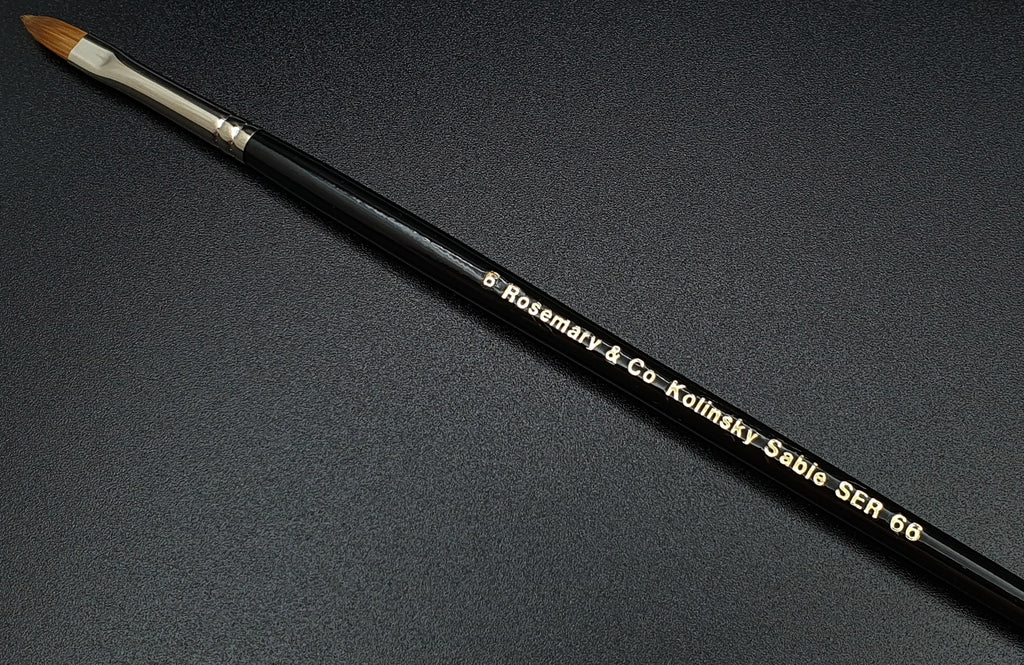 Rosemary & Co Series 66 — Kolinsky Sable Filbert