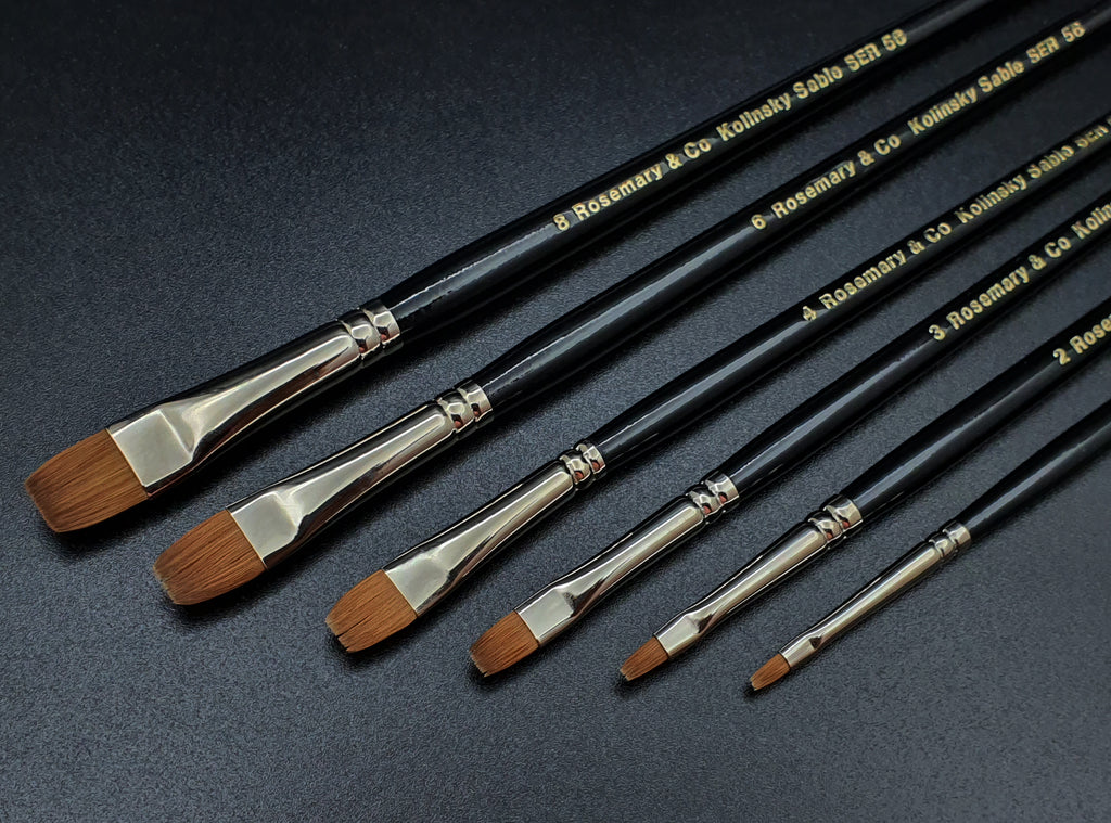 Rosemary & Co Series 56 — Kolinsky Sable Flat