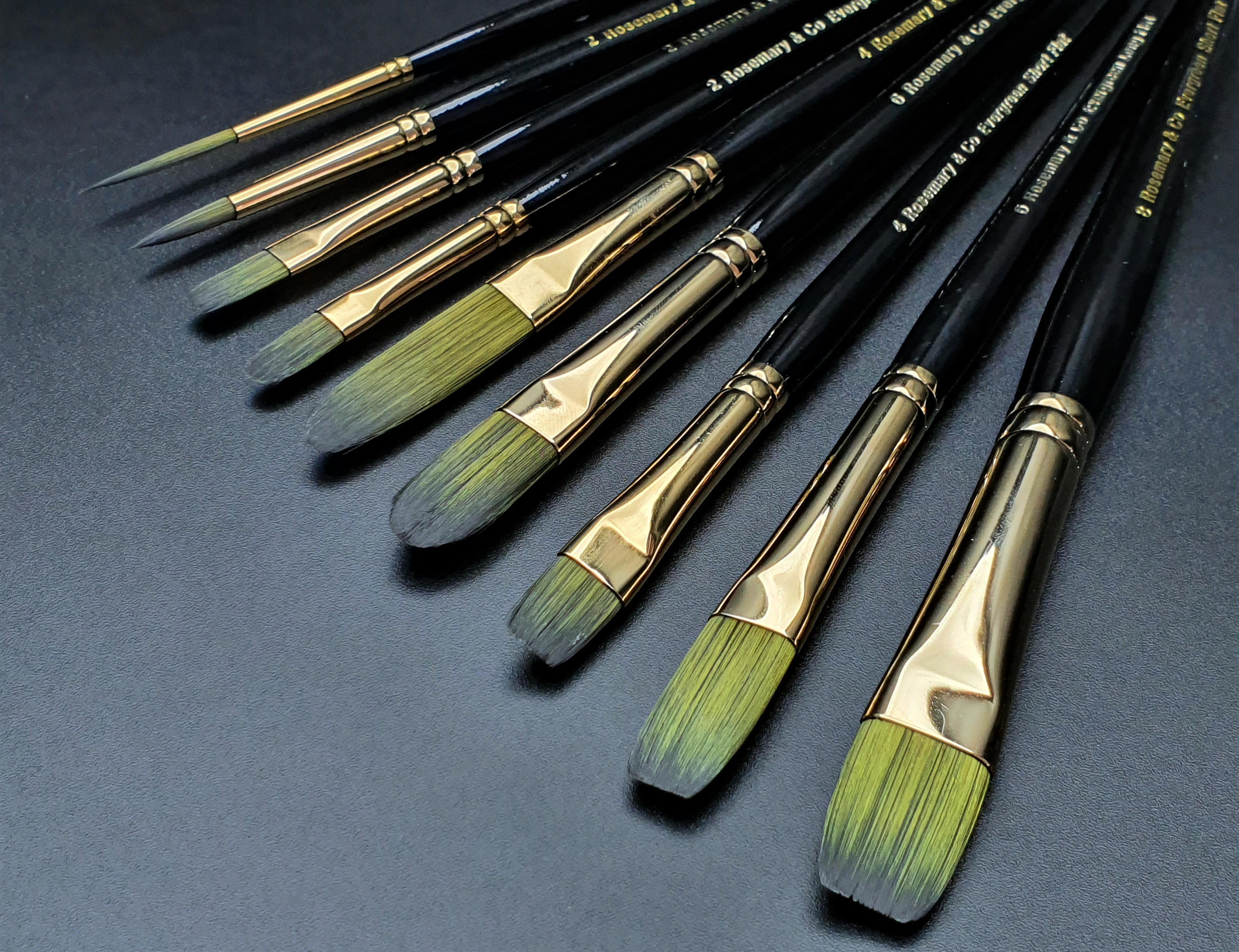 Rosemary & Co Evergreen Pochade Set 160 — Synthetic