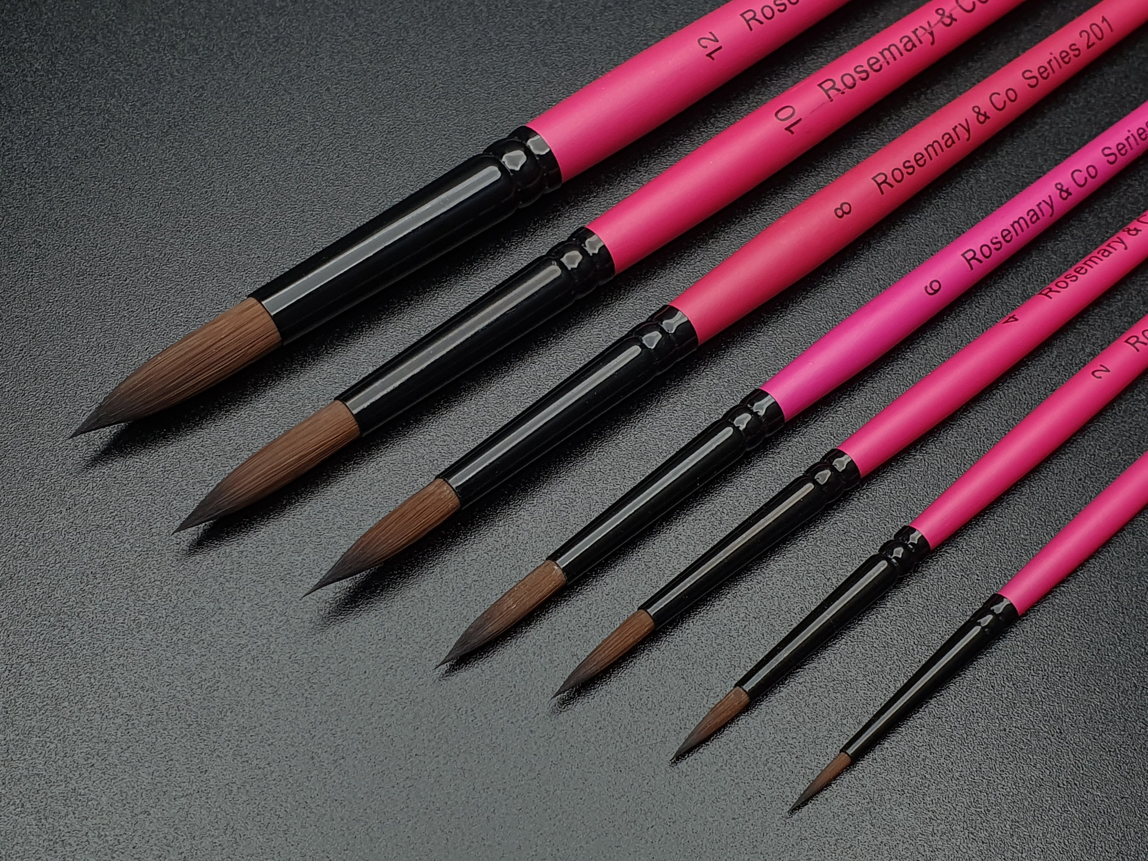Rosemary & Co Synthetics Set 25 — Synthetic Round