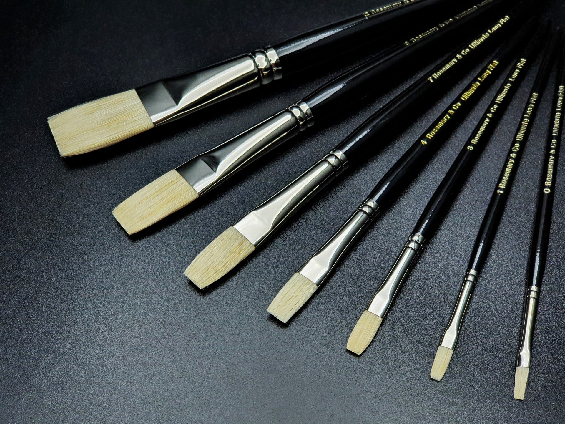 Rosemary & Co Ultimate Bristle Long Flat — Hog/Bristle Flat