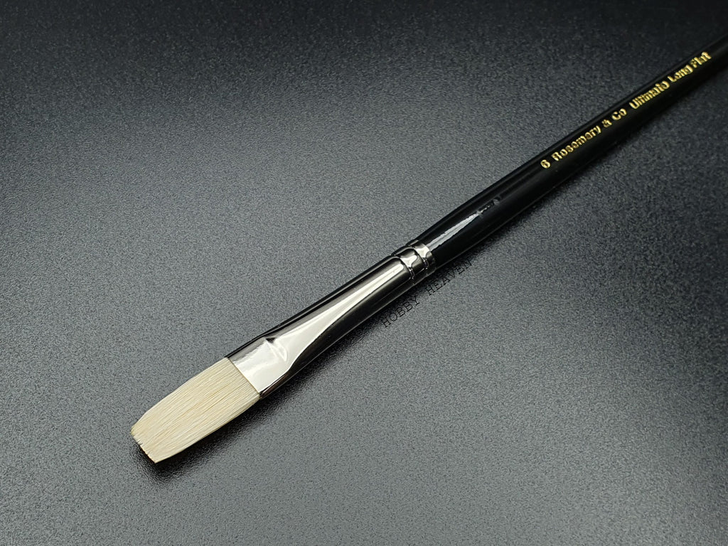 Rosemary & Co Ultimate Bristle Long Flat — Hog/Bristle Flat