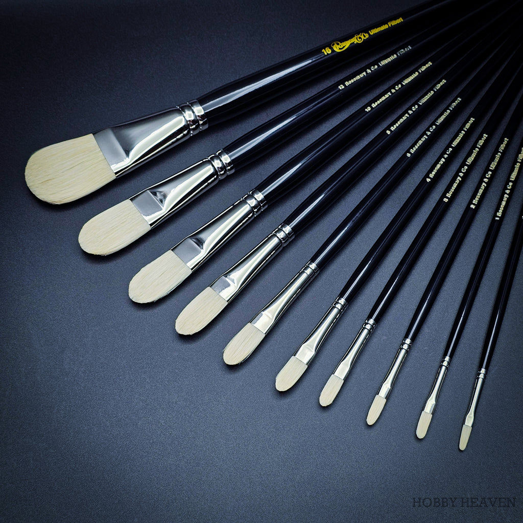 Rosemary & Co Pure Ultimate Bristle Filbert Series