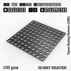 Round to Square Bases Shape and Size Converters 3d Print Full Range