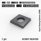 Round to Square Bases Shape and Size Converters 3d Print Full Range