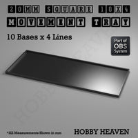 Square Movement Trays | OBS System | 20mm 25mm 30mm 40mm 50mm Bases