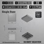 Square Movement Trays | OBS System | 20mm 25mm 30mm 40mm 50mm Bases