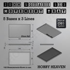 Square Movement Trays | OBS System | 20mm 25mm 30mm 40mm 50mm Bases