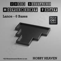 Square Movement Trays | OBS System | 20mm 25mm 30mm 40mm 50mm Bases