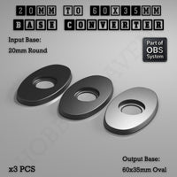 Round To Oval Bases Size Converters 3d Print Full Range
