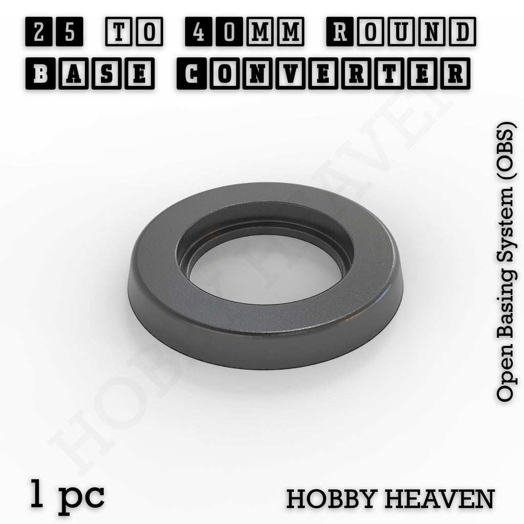 Round Bases Size Converters Round to Round 3d Print Full Range