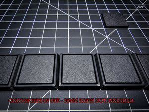 25 to 30mm Square Bases Converters 3d Print - Hobby Heaven