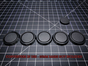 25 to 32mm Round Bases Converters 3d Print - Hobby Heaven