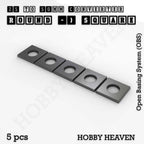 Round to Square Bases Shape and Size Converters 3d Print Full Range