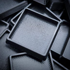25mm Square Hollow Plastic Bases 3d Print - Hobby Heaven
