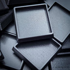 25mm Square Hollow Plastic Bases 3d Print - Hobby Heaven