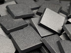 25mm Square Plain Plastic Bases Unbranded - Hobby Heaven