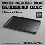 Square Movement Trays | OBS System | 20mm 25mm 30mm 40mm 50mm Bases