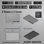 Square Movement Trays | OBS System | 20mm 25mm 30mm 40mm 50mm Bases