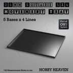 Square Movement Trays | OBS System | 20mm 25mm 30mm 40mm 50mm Bases